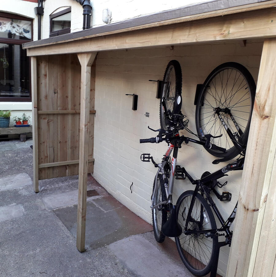 Custom bike storage